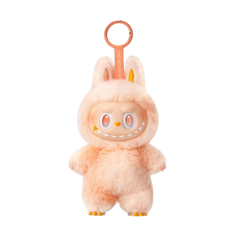 Labubu Orange Fluffy